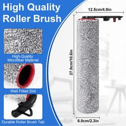 Dailygoods- Accessoires voor Dreame H15 Pro Heat - Reserveborstelrol - HEPA-filter - Reinigingsborstel - 2 Borstelrollen - 2 HEPA-filters - Stofzuigeraccessoires — thumbnail 4
