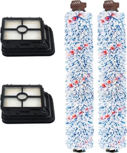 Set van 4 Vervangende Multi-Surface Borstelrolfilters voor Bissell CrossWave Stofzuigers - Geschikt voor Nat en Droog Gebruik, Efficiënte Reiniging en Onderhoud — thumbnail 1
