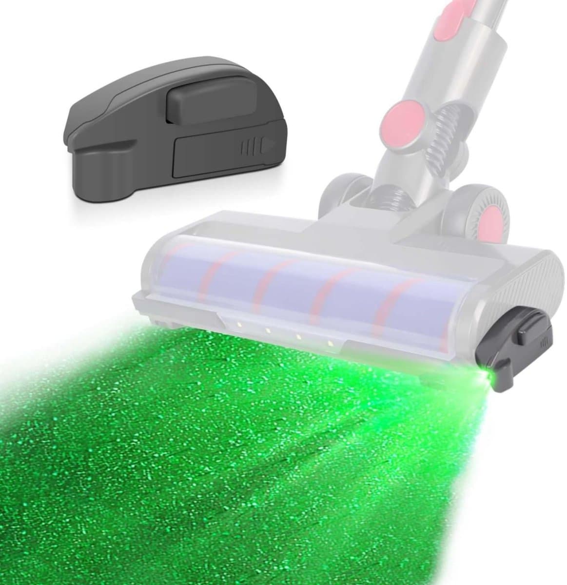 Allecto - LED Stofdisplay Lamp voor Stofzuigers - Ontdek Microscopisch Stof en Dierenharen — afbeelding 1