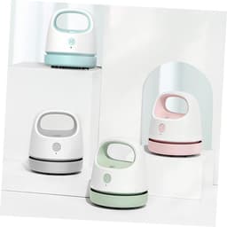 Tafelstofzuiger - Mini stofzuiger - Bureau schoonmaken - USB oplaadbaar - 9.9 cm - Blauw — thumbnail 2