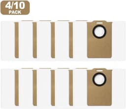 Stofzakken Robotstofzuiger Accessoires - Vervanging 10 Stuks - Geschikt voor Mova E20 Plus, Pro-Scenic Q8 Max, Honor en Keuze R3 Plus — thumbnail 1