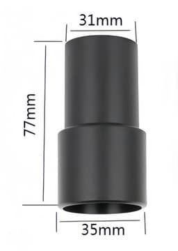 Stofzuiger Plumeau Universeel - Zacht en Hard - Stofzuigermondstuk Universeel - Geschikt voor AEG Philips Electrolux Rowenta Miele Stofzuiger - 32mm+35mm - Kleine Zuigmond Universeel Borstel Mondstuk Accessoire Hulpstuk - Stofzuiger Onderdelen — thumbnail 4