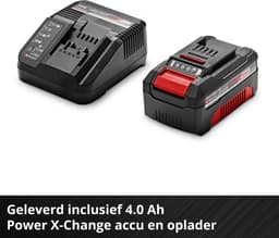 Einhell Accu Steelstofzuiger TE-SV 18 Li Kit - Power X-Change - 18 V/Li-ion - 0,6 L reservoir - 4 LED's - ECO/BOOST modus - Gemotoriseerd vloermondstuk - Incl. 4.0 Ah accu en lader — thumbnail 3