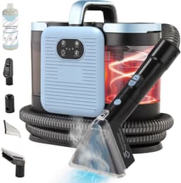 Nexvo® Tapijtreiniger machine - Tapijtreiniger - Tapijtreiniger apparaat - Blauw/Zwart - ‎‎32cm x 19cm x 32cm — thumbnail 1