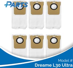 Dreame L30 Ultra Stofzakken (6 Stuks, Plus.Parts® alternatief voor RDB3) — thumbnail 1