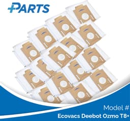 Ecovacs Deebot Ozmo T8+ Stofzakken (15 Stuks, Plus.Parts® alternatief voor D-DB03) — thumbnail 1