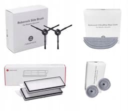 Roborock Originele Robotstofzuiger Onderdelen-Accessoires Kit-Voor Roborock S8 MaxV Ultra/S8 MaxV Ultra(R&D)/ S8 Max Ultra/S8 Max Ultra(R&D)-Ingebouwde zijborstels*2,Filters*2,Trillende dweil*2,Kantendweil*2 — thumbnail 3