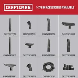 Draagbare multifunctionele stofzuiger met borstel voor stof en accessoires — thumbnail 5