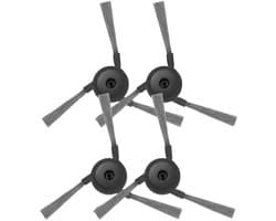 4x Zijborstel set geschikt voor Dreame D20 Pro Plus / X50 / X40 Ultra / X40 Master / L50 Pro Ultra / L50 Ultra / L40 / X50 Ultra (Complete) - sidebrush