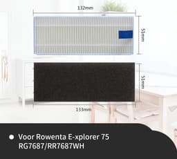 Replacements® Onderdelen geschikt voor Rowenta X-Plorer 75-serie - NIET voor de 75S - 12-delig — thumbnail 4