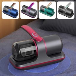 RM Store® - Draadloze Kruimeldief - Handstofzuiger - Mini Stofzuiger - Banken - Bedden - Grijs - 250 ML - 29 x 26 x 18 cm. — thumbnail 4