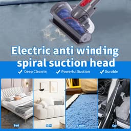 Stofzuigermondstuk - Zuigmond - Mini-turbo-borstel geschikt voor Dyson steelstofzuiger V7, V8, V10, V11, V15 - Onderdelen - Mondstuk Accessoires - voor bank, stoel, verwijdert bacteriën en alles — thumbnail 3