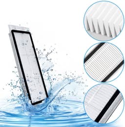Accessoires voor robotstofzuigers Xiaomi RoboRock S5, S6, S5 Max, S6 MaxV, S6 Pure - 14-delige set inclusief filters en borstelkoppen - Afneembare hoofdborstelset — thumbnail 3