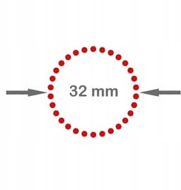 Zelmer stofzuigerborstel met velours, 32mm aansluiting — thumbnail 3