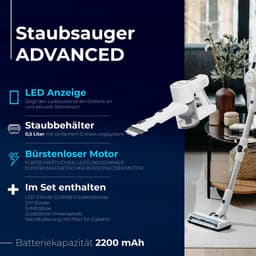 Adler AD 7060 - Steelstofzuiger - Flex Tube - LED Display - Cycloon Filtratie — thumbnail 2
