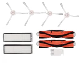 Dailygoods - Borstel Filters Witte Platte Kam Kit - Vervangende Hulpstukken - Geschikt voor Mijia 1C - Robot Stofzuiger Accessoires - Efficiënt en Com... — thumbnail 1