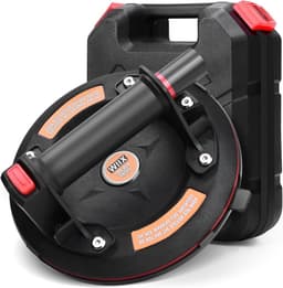Vacuüm Zuignap - Glaslift Tegellifter - Materiaal Verplaatsen - Dubbel Rubber Drievoudige Afdichting - Ø 200 mm - Zwart — thumbnail 1