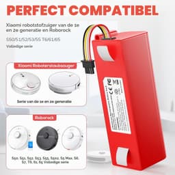 Stofzuigeraccu - 14,4 V - 6900 mAh - Li-ion — thumbnail 3