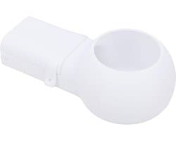 Boorstofvanger - Vuilopvangbox Stofafscheider - Schoon Boren - Universele Bescherming - 12 x 6 cm - Wit