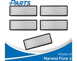 Narwal Flow 2 Filters (5 Stuks, Plus.Parts® alternatief voor CP-PJ-A00088-00-00)