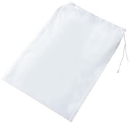 Dailygoods- Filterzak 100 micron - Herbruikbaar - Nylon - 45 x 60 cm - Voor thuisbrouwen - Versterkte naden - Goede zeefwerking - Zeefzak — thumbnail 4