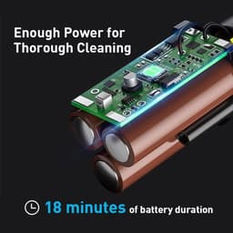 Handstofzuiger - Draagbare Stofzuiger - Auto Interieur Reinigen - 5000 Pa Zuigkracht - 70W Motor - Groen — thumbnail 3