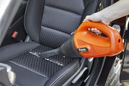 Accu Tuinstofzuiger - Bladzuiger Tuin - Tuinafval Verzamelen - Lichtgewicht Ergonomisch - 13 kg - Oranje Grijs — thumbnail 4