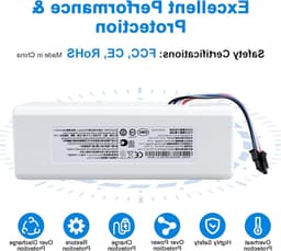 Vervangende Li-ion Accu voor Mijia 1C Robotstofzuiger, 14.4V, 6800mAh, Hoogwaardige Batterij voor Efficiënte Reiniging — thumbnail 3