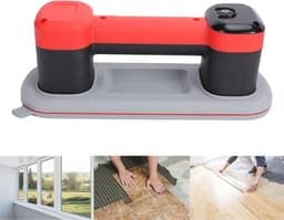Elektrische Zuignap - Vacuüm Tilhulp - Materiaal Verplaatsen - Dubbele Motor - 200 Kg Kracht - Zwart — thumbnail 3