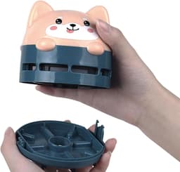 Draagbare Tafelstofzuiger - Energiebesparende Kruimelzuiger met USB Oplading — thumbnail 1
