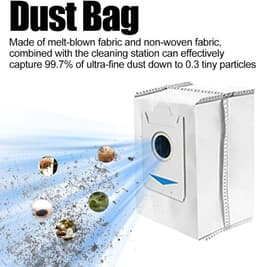 Stofzuigeraccessoires voor Ecovacs Deebot X2/X2 Pro/X2 Omni/DEX86 — thumbnail 4