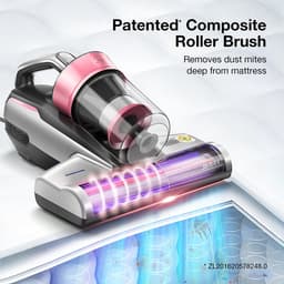 JIMMY BX5 Pro Stofmijtstofzuiger - 500W - UV & Ultrasoon - 99,99% Bacteriedoding - Roserood — thumbnail 2