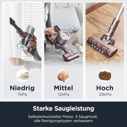 RFWR® Draadloze en krachtige stofzuiger voor huisdieren met LED-display en 60 minuten looptijd — thumbnail 3