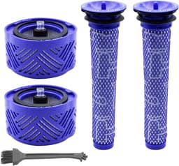 EGoods - 4-pack stofzuigerfilters compatibel met Draadloze Stofzuiger - Reinigingsset voor Dyson V6 - HEPA Filters - Vervangende Onderdelen — thumbnail 1