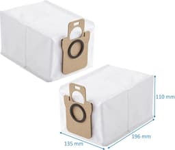 Dreame L10s Ultra Stofzakken (6 Stuks, Plus.Parts® alternatief voor RDB3) — thumbnail 2