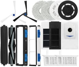 Vervangingsset Geschikt voor Ecovacs Deebot, compatibel met X2 OMNI/COMBO - Complete borstels en filters Geschikt voor verbeterde reiniging — thumbnail 1