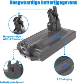 Vervangende Batterij voor Dyson V10 Vacuum Cleaner — thumbnail 5