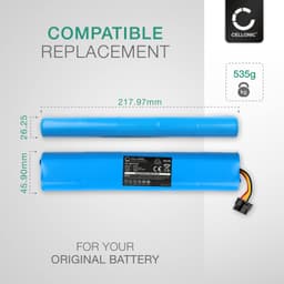 Stofzuigeraccu - 3000mAh - 12V NiMH — thumbnail 3