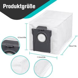 16 stuks stofzakken geschikt voor Dreame X30/X40/X50 Ultra Complete — thumbnail 4