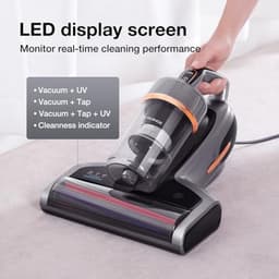 Anti-Mijt Matrasstofzuiger 700W - 16 kPa - UV-C Sterilisatie en Ultrasoon Geluid - Intelligente Vuilsensor - Dubbele Cycloonfiltratie — thumbnail 3