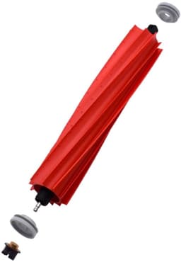 Rubberen Hoofdborstel - Hoofdborstel geschikt voor Roborock S7 , T7S , T7Splus - Vervangende Rubberen Borstel - Main Brush - Rood — thumbnail 3