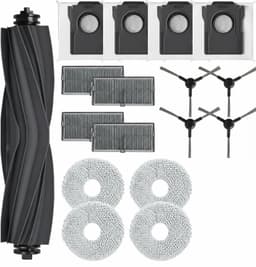 17-delige accessoire set voor stofzuigers - geschikt voor Dreame L40 Ultra AE/D20 Ultra / RLD31SE / Mova E40 Ultra: hoofdborstel - filter - dweil . Accessoires geschikt voor Dreame L10s Ultra Gen 2-stofzuiger — thumbnail 1