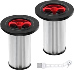 2 Stuks stofzuigerfilter - geschikt voor Bosch Unlimited Gen2 Series 8 (vervangt Bosch 12036642, 12023349) – HEPA-filter inclusief reinigingsborstel - tegen nare geurtjes en fijnstof — thumbnail 1