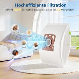 16 stuks stofzuigerzakken - geschikt voor stofzuigerzakken miele Hoover Pure CO - stofzuigerzakken geschikt voor Guard M1 S8380 Flex Parquet Silence Performance Cat & Dog-serie - geschikt voor Miele TU Guard S1 L1 M1 /CO — thumbnail 3