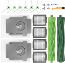 20delige set Onderhoudsset - Geschikt voor iRobot Roomba - i7 i7+ i1 i1+ i3 i3+ i4 i4+ i5 i5+ i6 i6+ i8 i8+ e5 e6 e7 - Geschikt voor iRobot Roomba Onderdelen - Borstel Kit - HEPA Filter - Onderhoudsset – Zijborstel- DUBBEL JAARPAKKET — thumbnail 1