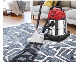 Tapijtreiniger – Vloerreiniger – Bekledingsreiniger – Stoffenreiniger – Sproei-zuigmachine – 1200 W Motor – 20 Liter Tank met HEPA-filter