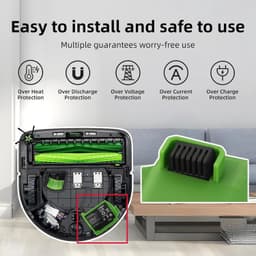 5200mAh Accu voor iRobot Roomba S9 — thumbnail 2