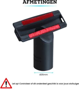 Somstyle Zuigmond Set Geschikt voor Karcher MV2, A2004, A2054, A2024, WD2, WD3 & WD3P - 3-Delig - Stofzuiger Accessoires - Mondstuk - Zwart — thumbnail 2