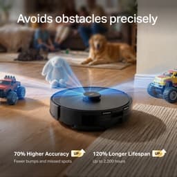 Tapo RV30 Max Plus Gen2 Robotstofzuiger & Auto-Empty Dock — thumbnail 2