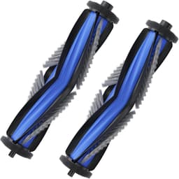 2-Pack Vervangende Onderdelen Hoofdborstel Geschikt voor Ecovacs T80 Robotstofzuiger, Anti-klit Rolborstel, Multifunctionele Rubberen Borstel Accessoires — thumbnail 1